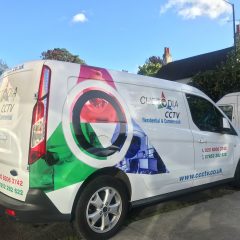 Custodia CCTV Branded Partial Digital Print Wrap